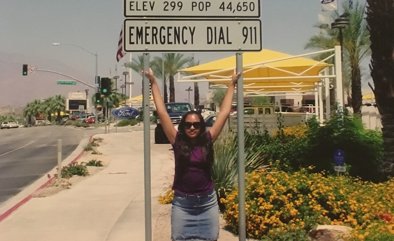 Me in high school around the time I was diagnosed with PCOS.